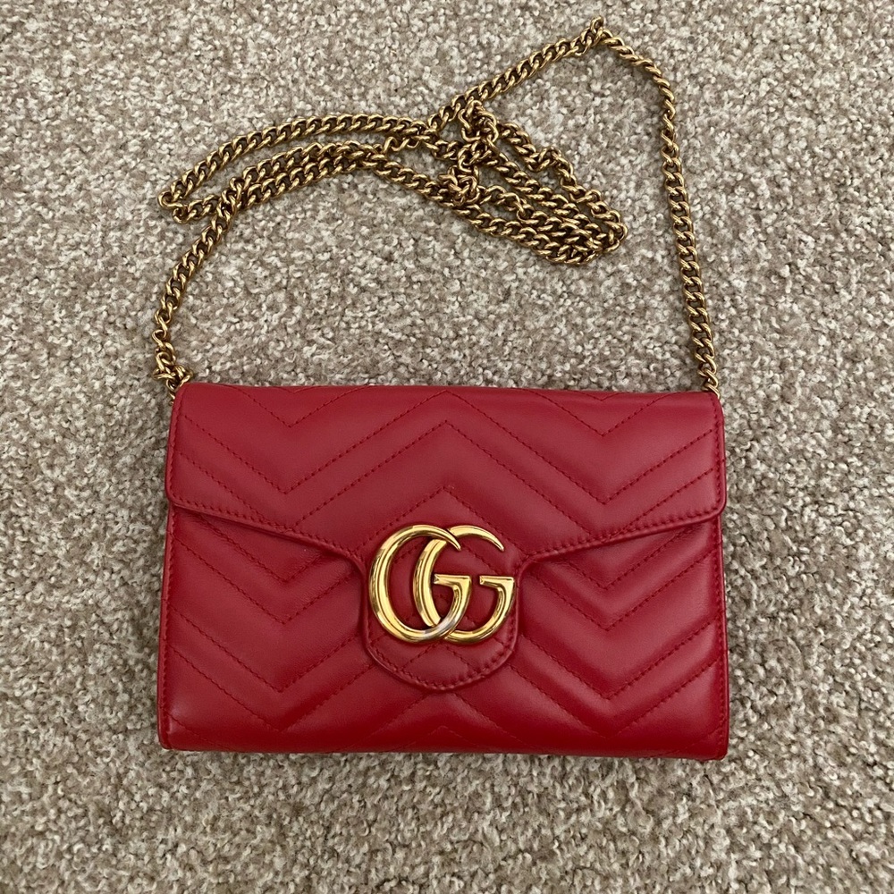 Gucci Marmont matelassé mini bag